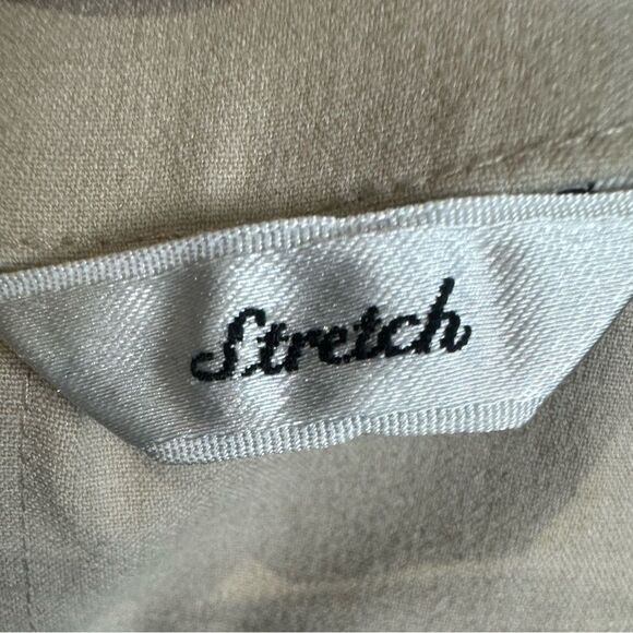 Talbots khaki color high waisted stretch dress pants size 10 - Picture 7 of 9